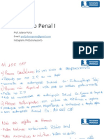 Processo Penal I - Aula 15