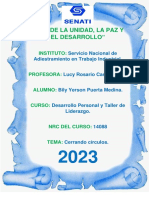 Proyecto de Desarrollo (Cerrando Circulos)