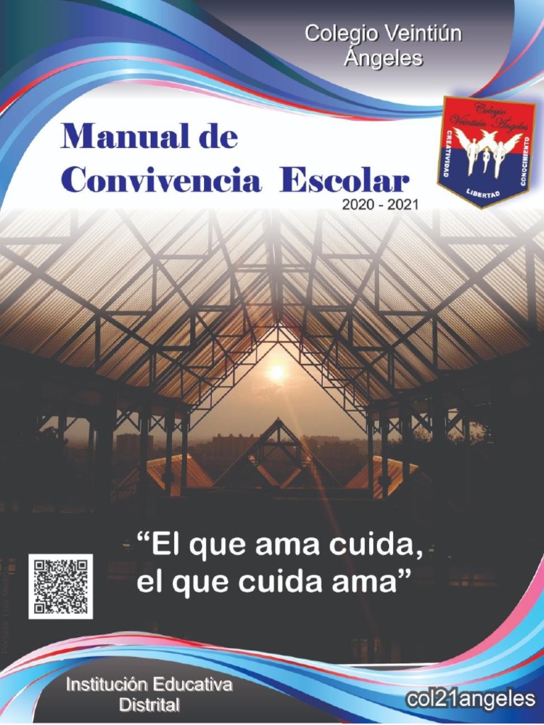 Manual De Convivencia 1 Pdf Educación De La Primera Infancia