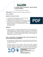 Plan de Accion Politica Publica de Salud Mental GIRALDO