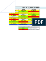 Rol Guardias Prepa