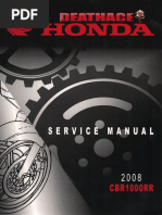 HONDA CBR1000RRサービスマニュアル Honda CBR1000RR Servicemanual - With.hyperlinks PDF | PDF