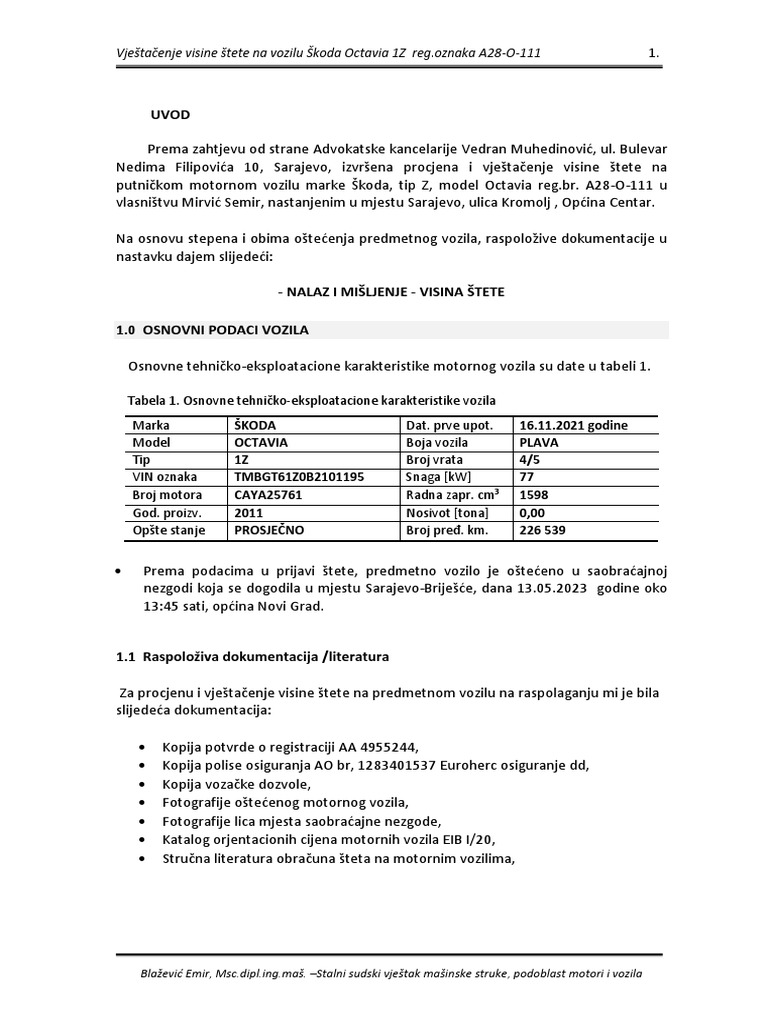 PROCJENA | PDF