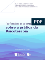 Caderno Reflexoes e Orientacoes Sobre A Pratica de Psicoterapia