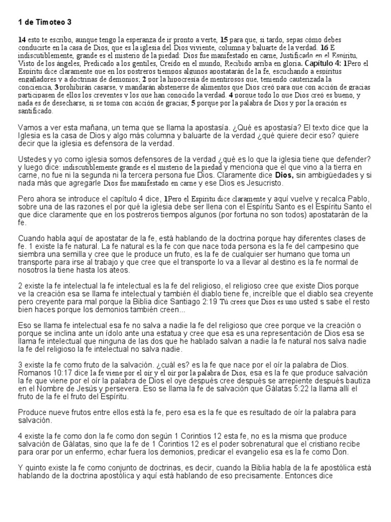 La Apostasia | PDF | Fe | Apostasía