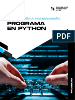 Programa en Python - agosto 2023