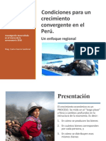 Crecimiento Convergente - Perú