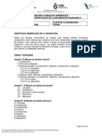 FCP952. - Análisis e Interpretación de La Información Financiera II