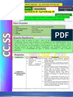 Experiencia de Aprendizaje 04 - 3ero y 4to - Ciencias Sociales - 2023 - 00001