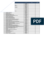 Lista de Empresas - Rendicion de Cuentas