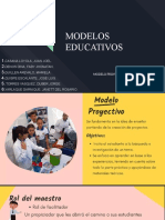 Modelos Educativos - Modelo Proyectivo