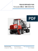 Peças de Reposição para Forwarder 890.3 e 895 Komatsu - (Fabricadas Pela Maxxi Forest)