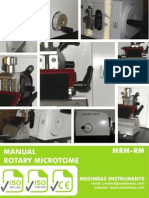 Manual Rotary Microtome MRM-RM: Medimeas Instruments