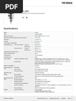 Keyence FR-S01 Short Range Sensor Data | PDF | Power Supply | Computer ...