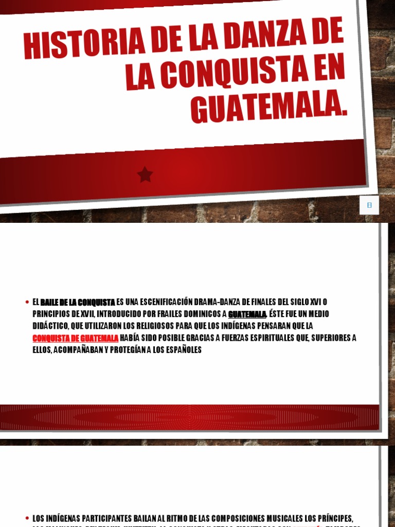 Historia del Baile de la Conquista | PDF | America latina | Cultura de ...