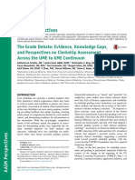 The Grade Debate Evidence, Knowledge Gaps, and Pe