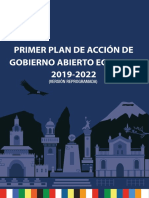 Ecuador - 1er Plan 2019-2022