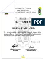 Certificado Inec