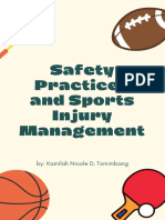 Safety Practices and Sports Injury Management