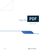 Pipe Flow Module Users Guide