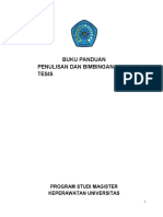 Final 28 Maret 2023 - PANDUAN TESIS UNIMUS 2022-2023 - DR - Ns. Vivi Yosafianti Pohan, M.kep