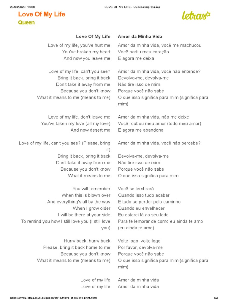 Letra de 