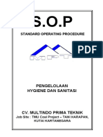 32) - SOP - MPT-SMKP - 33.1-18 - Pengelolaan Hygiene Dan Sanitasi