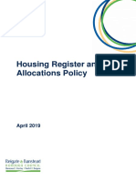 Housing Register and Allocations Policy2019April Accessible