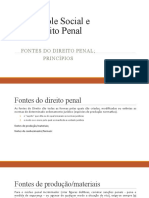 Aula 2 - Fontes Do Direito Penal Princípios