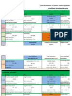 Horario Geografia - 2023 D