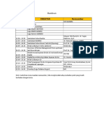 Rundown 18 Desember 2022