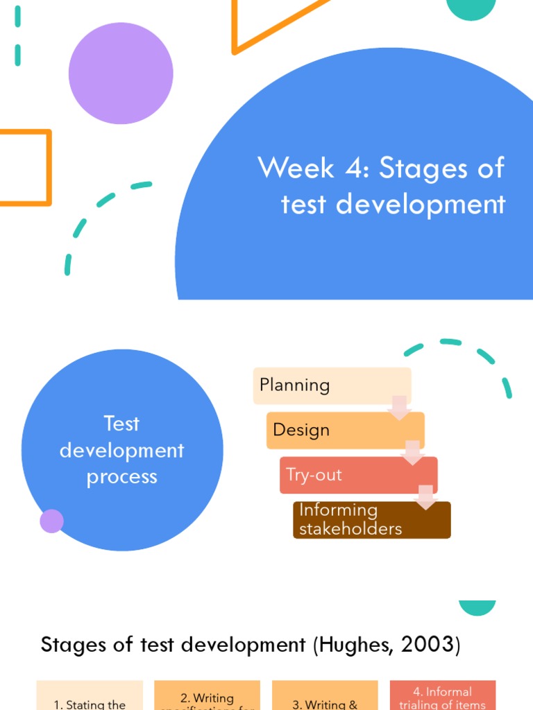 Week 3 a20 4 stages of test development pdf