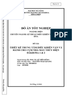 Đồ Án Tốt Nghiệp: Thiết Kế Trung Tâm Điều Khiển Vận Và Hành Cho Cụm Nhà Máy Thủy Điện Đăkrơsa 1 & 2