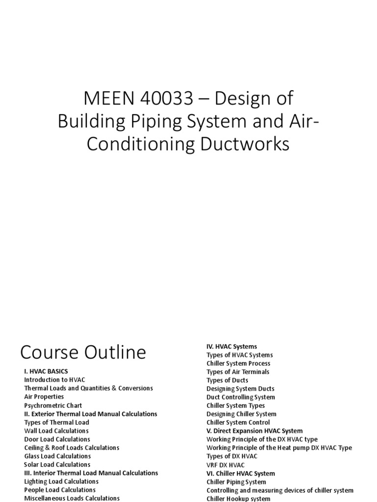 HVAC Basics PDF Humidity Water Vapor