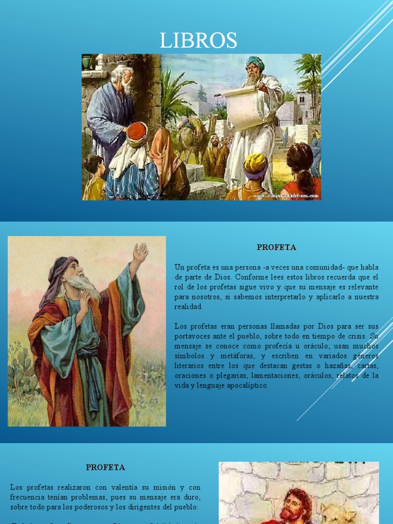 Libros Proféticos de la Biblia PDF Jeremías Libro de daniel