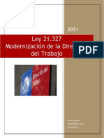 Ley 21.327 Modernización de La DT