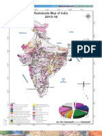 Wastelands Map of India 2015-16, State-Wise and Category-Wise Distribution of Wastelands During 2015-16 Vis-A Vis 2008-09