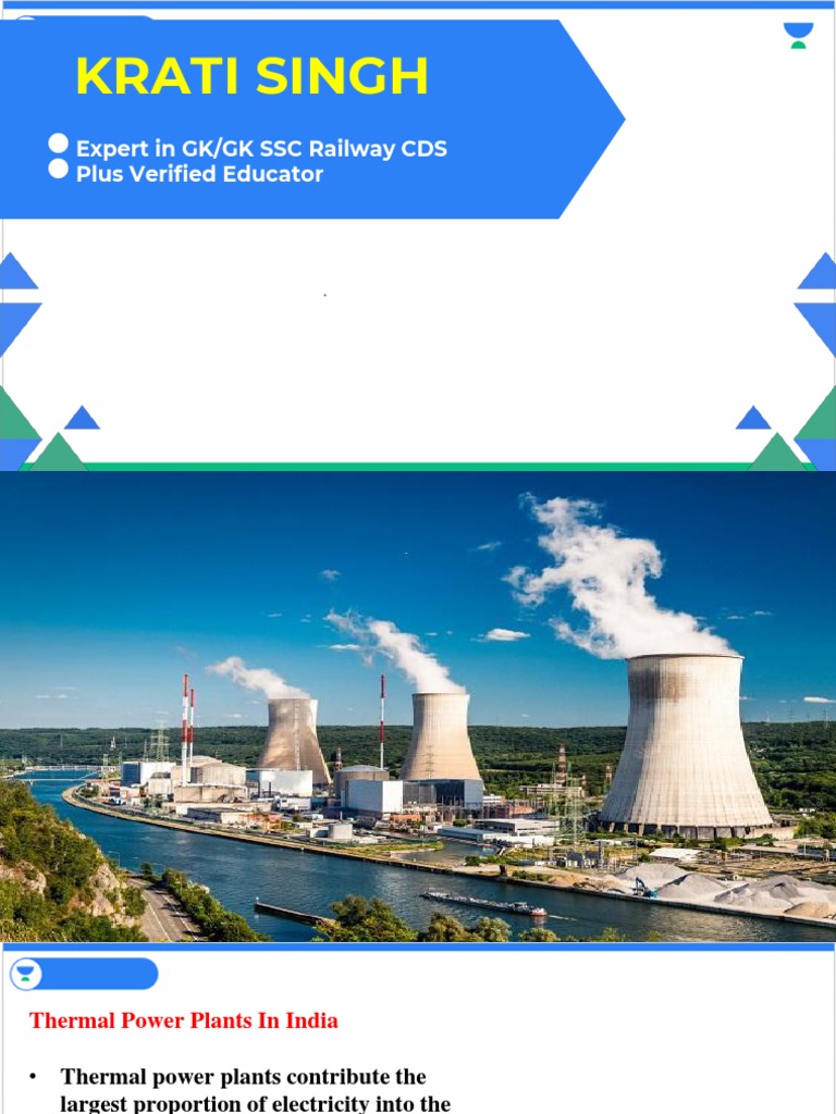 7 Jan Thermal Power Plants in India PDF Fossil Fuel Power Station