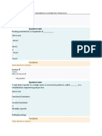 Fundamentals of Biomed Eng