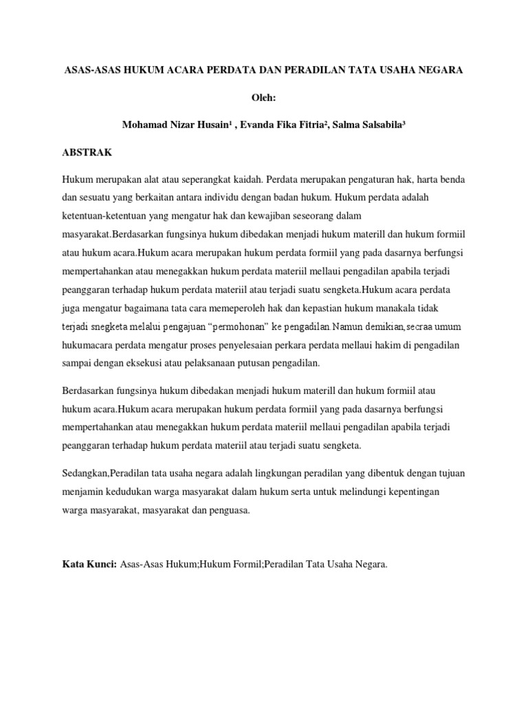 Contoh Jurnal Hukum yang Menarik dan Relevan untuk Penelitian Mahasiswa