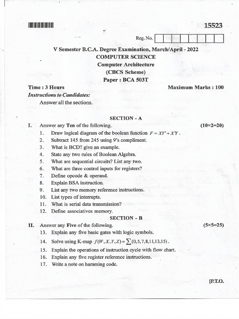 Computer Architecture | PDF