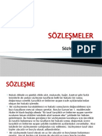 Sözleşmeler