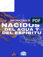 Instructivo Nacidos Del Agua y Del Espíritu