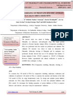 Comparative Modeling of Prostate Specific Antigen and in Silico Drug Designing