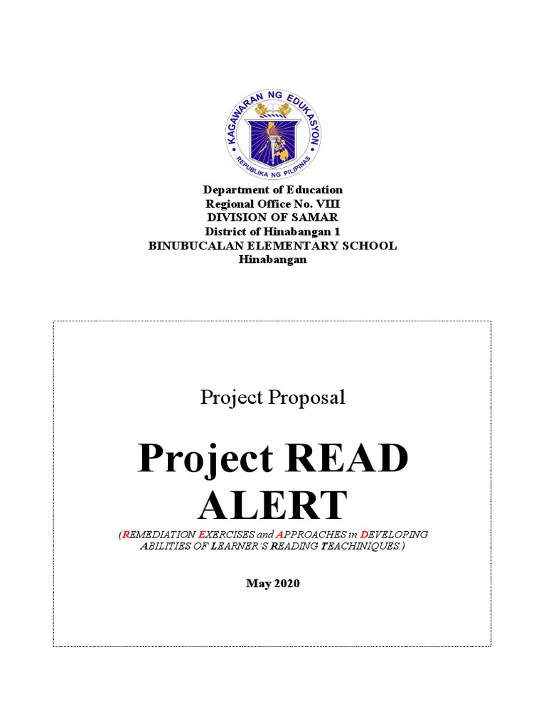 Project read alert pdf reading comprehension teachers