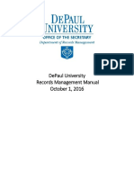 DePaul RM Manual