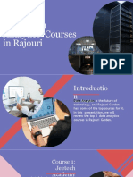 Top 5 Data Analytics Course in Rajouri Garden