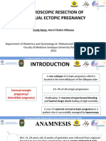 ORAL - 235 - Cindy Kesty - Laparoscopic Resection of Cornual Ectopic Prengnancy