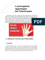 BJJ - Memahami Pencegahan Dan Penanggulangan Narkoba Dan Psikotropika