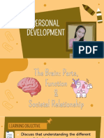 PERDEV Week 5 The Brain and Societal Relationships